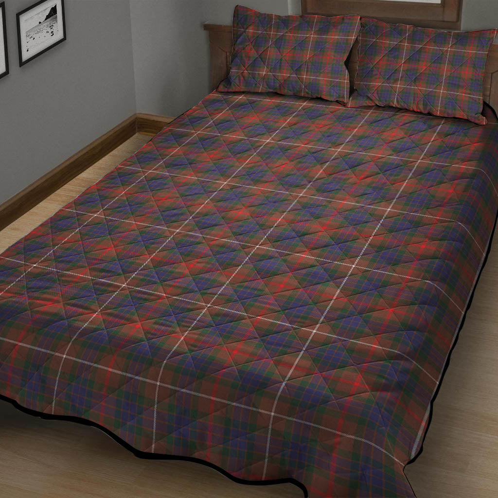 Fraser Hunting Modern Tartan Quilt Bed Set - Tartanvibesclothing