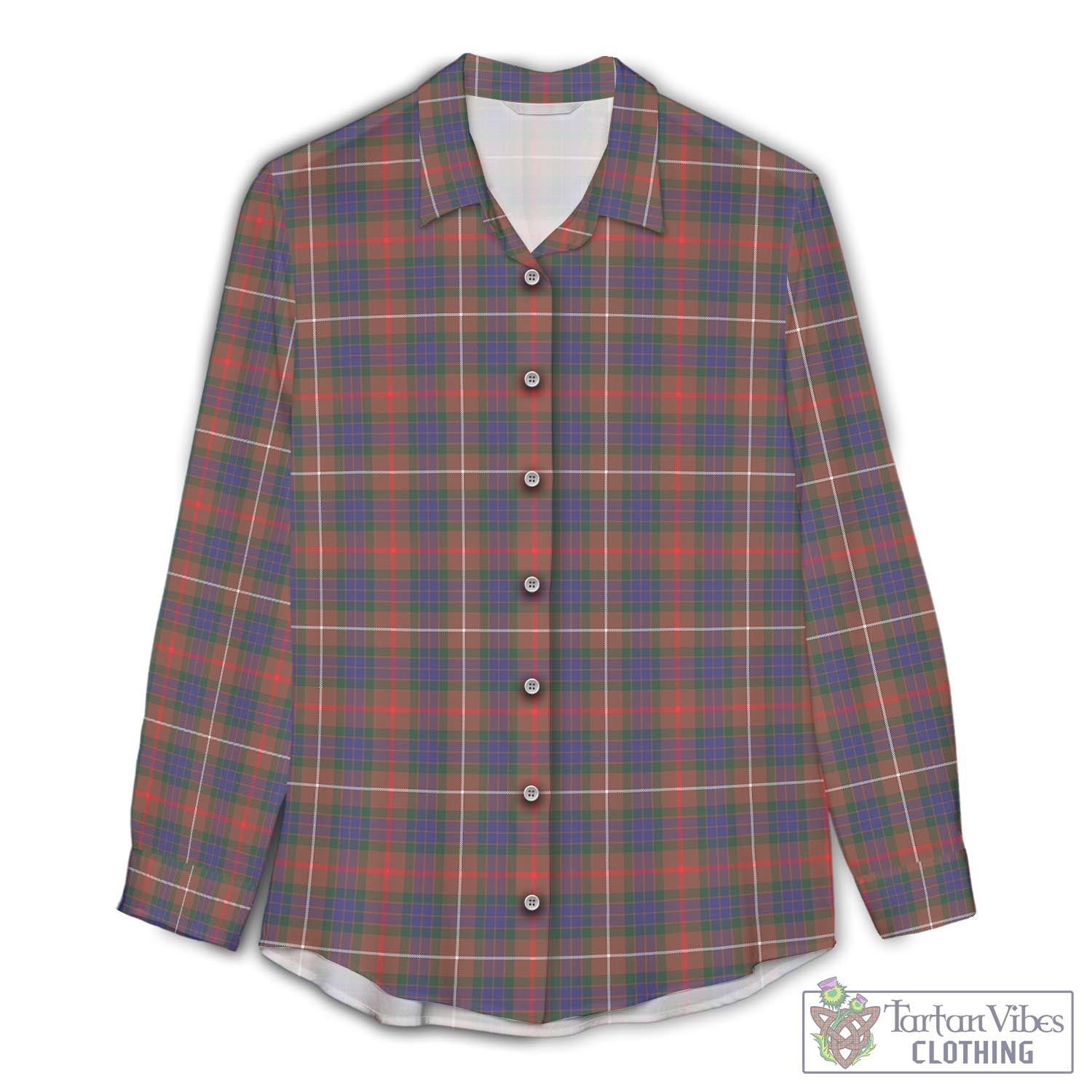 Fraser Hunting Modern Tartan Womens Casual Shirt