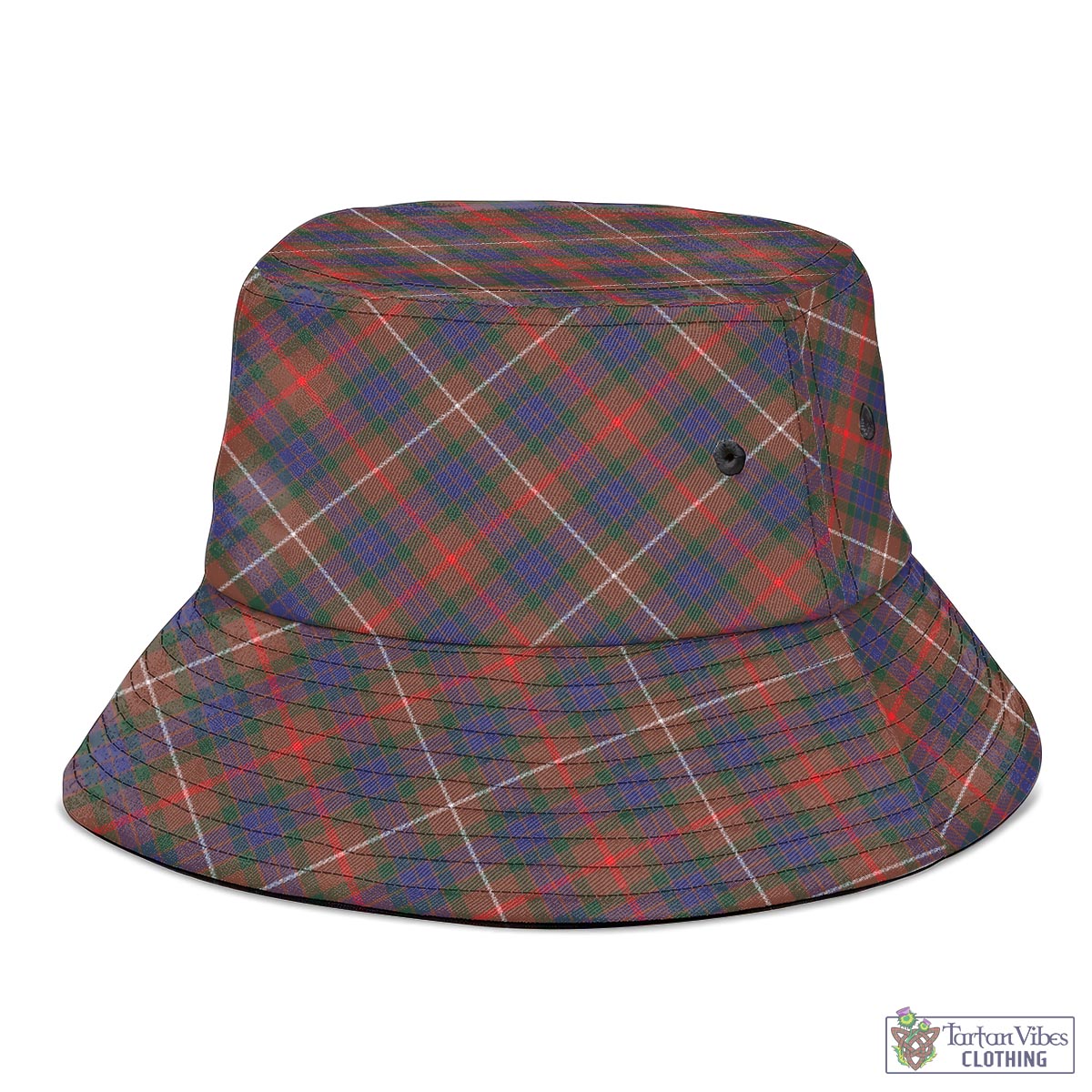 Tartan Vibes Clothing Fraser Hunting Modern Tartan Bucket Hat