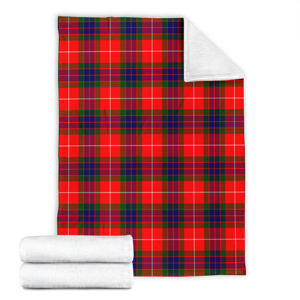 Fraser Modern Tartan Blanket X-Large 59 x 79 inches 150 x 200 cm - Tartan Vibes Clothing