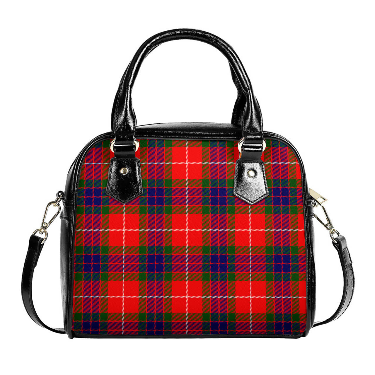 Fraser Modern Tartan Shoulder Handbags One Size 6*25*22 cm - Tartanvibesclothing