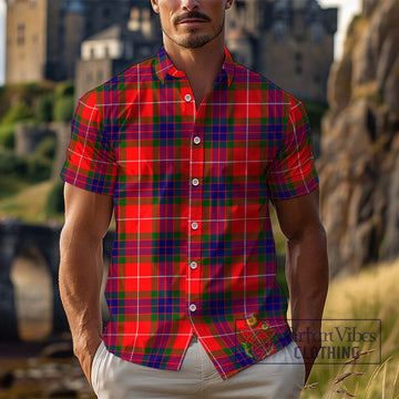 Fraser Modern Tartan Cotton Hawaiian Shirt