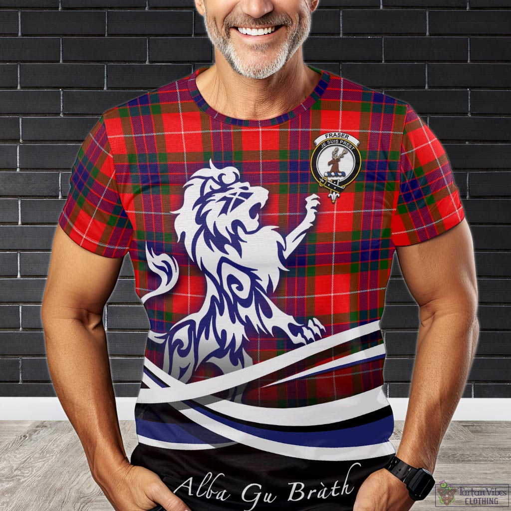 fraser-modern-tartan-t-shirt-with-alba-gu-brath-regal-lion-emblem