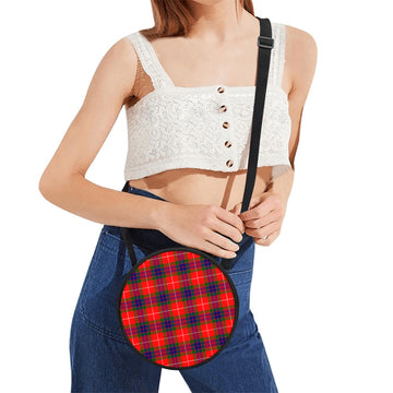 Fraser Modern Tartan Round Satchel Bags