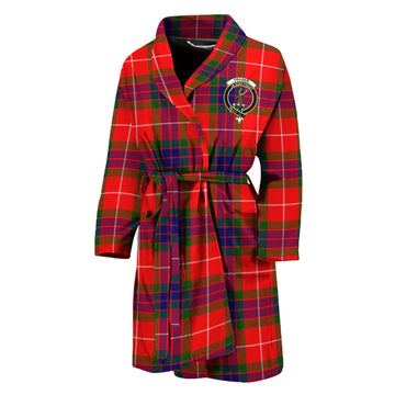 Fraser Modern Tartan Bathrobe with Family Crest