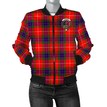 Fraser Modern Tartan Bomber Jacket with Family Crest