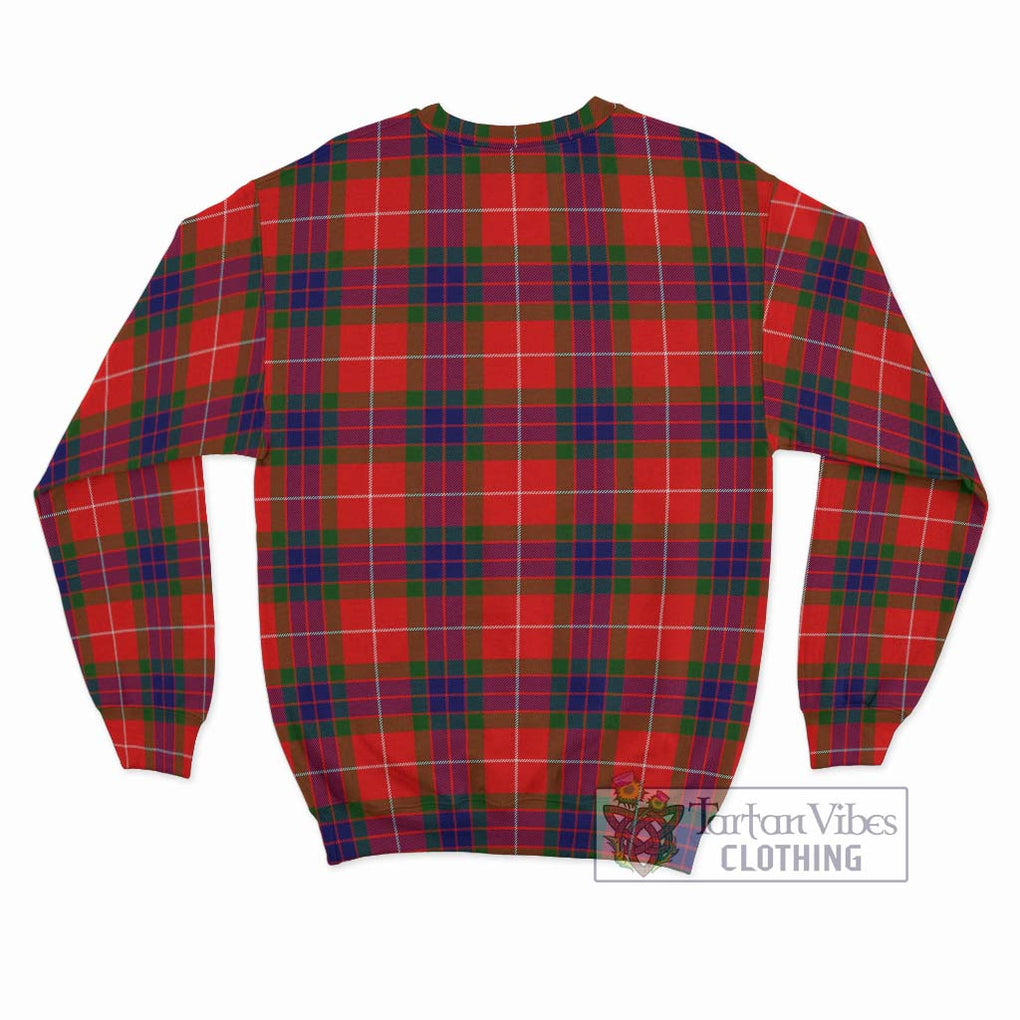 Fraser Modern Tartan Sweatshirt with Family Crest DNA In Me Style - Tartanvibesclothing Shop