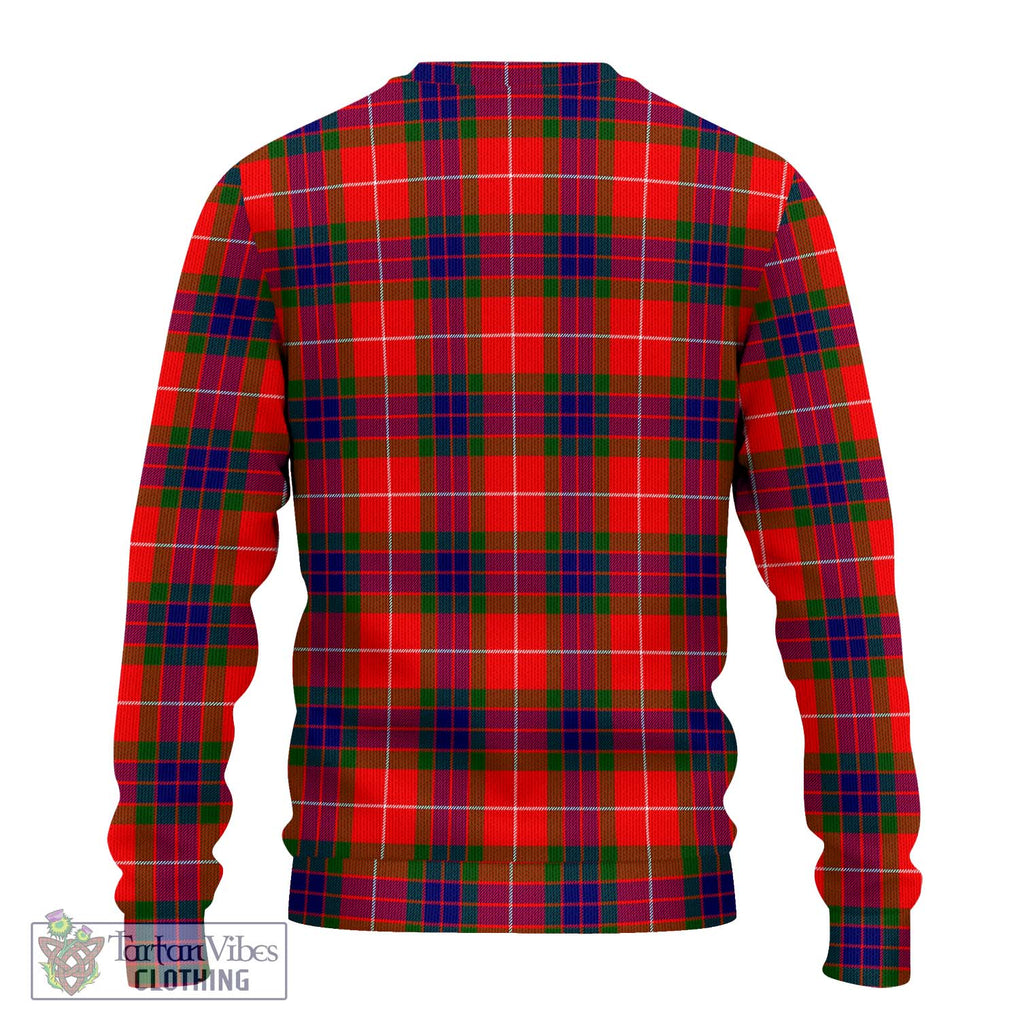 Fraser Modern Tartan Knitted Sweater with Family Crest DNA In Me Style - Tartanvibesclothing Shop