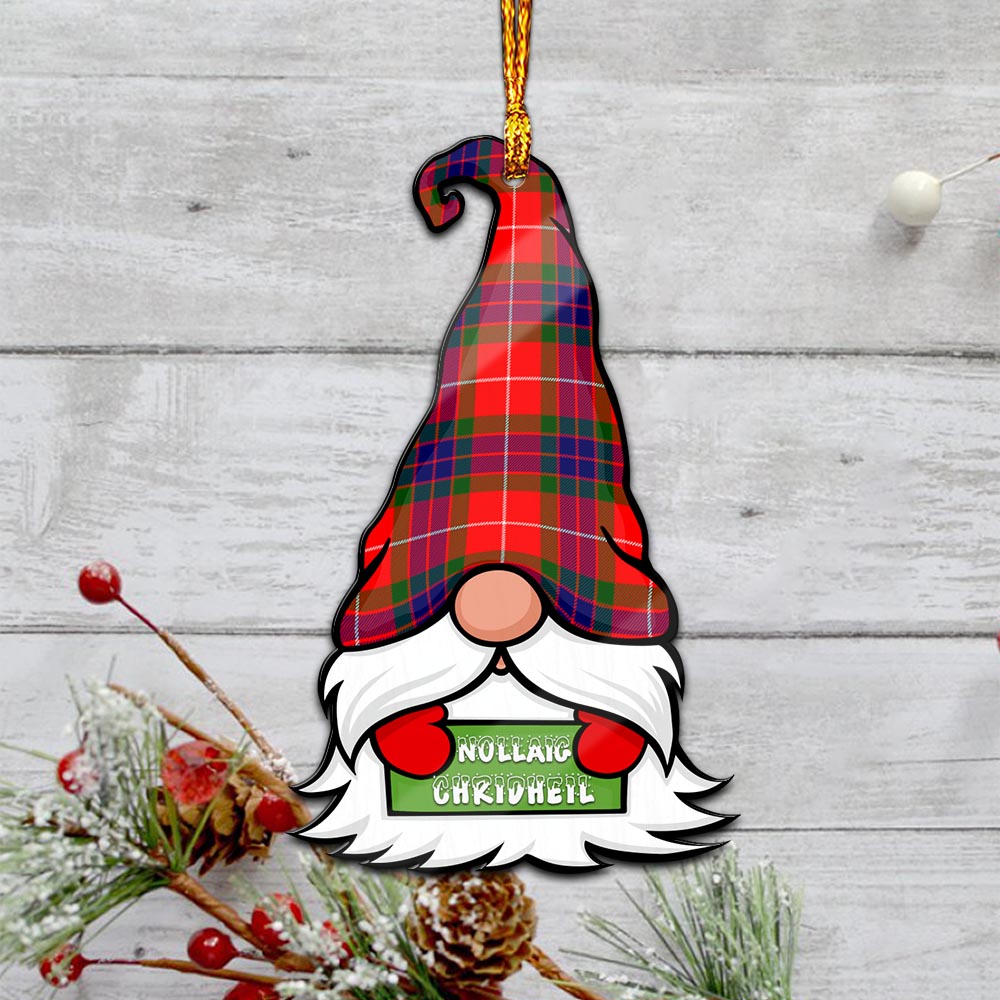 Fraser Modern Gnome Christmas Ornament with His Tartan Christmas Hat - Tartan Vibes Clothing