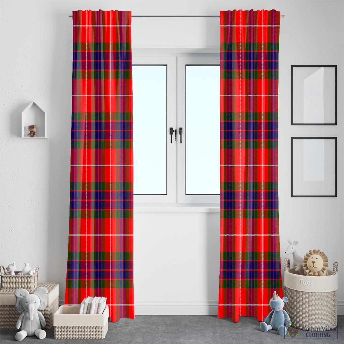 Fraser Modern Tartan Window Curtain