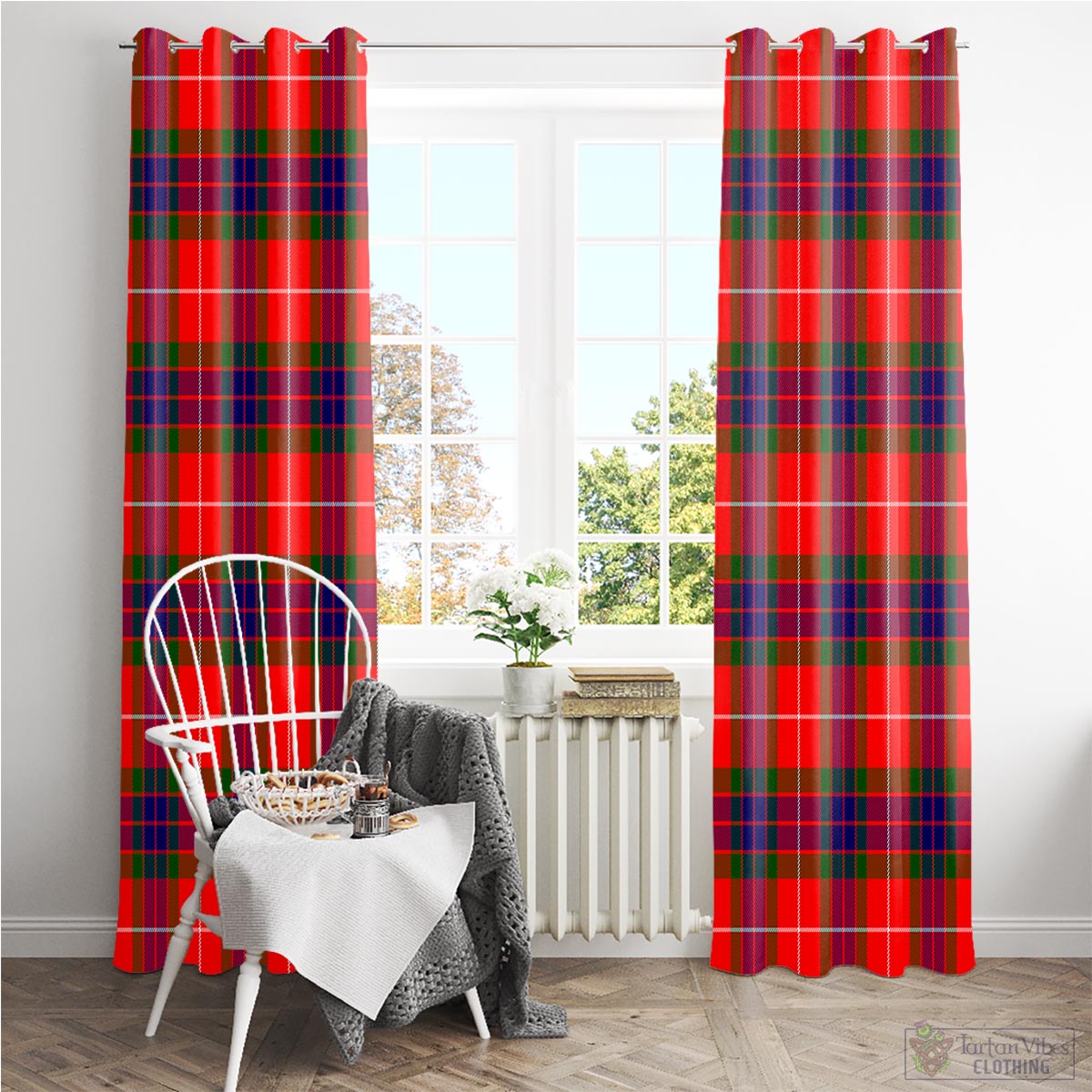 Fraser Modern Tartan Window Curtain