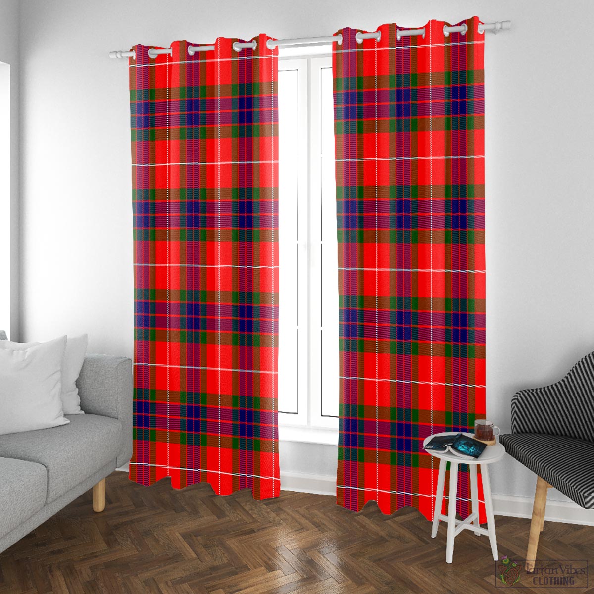 Fraser Modern Tartan Window Curtain