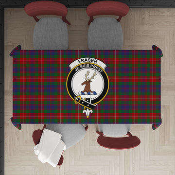 Fraser of Lovat Tatan Tablecloth with Family Crest