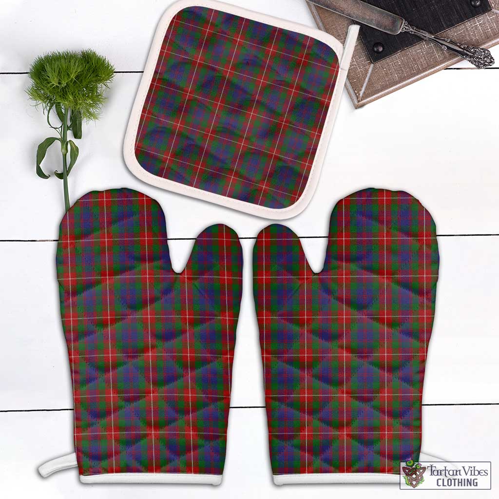 Tartan Vibes Clothing Fraser of Lovat Tartan Combo Oven Mitt & Pot-Holder