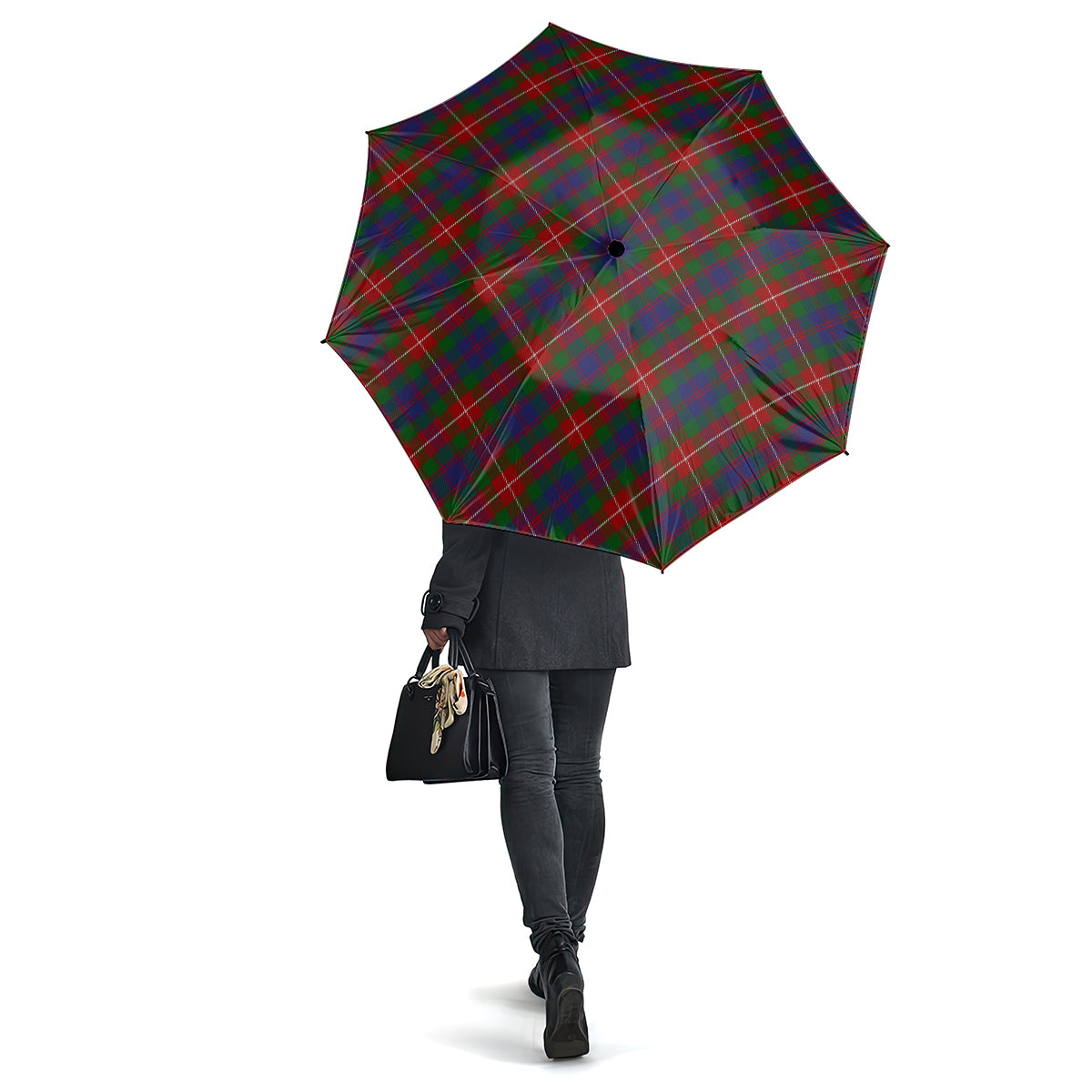 Fraser of Lovat Tartan Umbrella One Size - Tartanvibesclothing