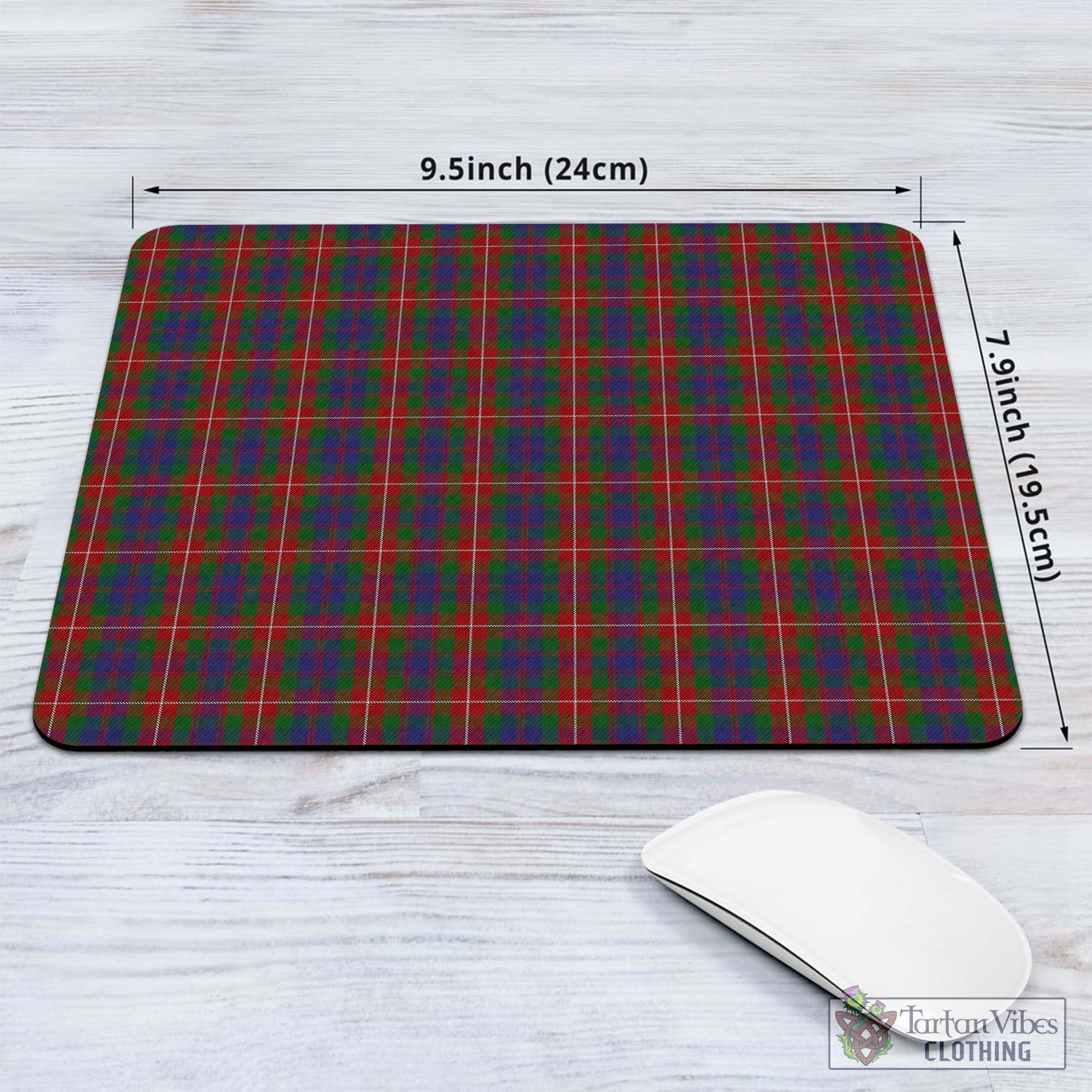 Tartan Vibes Clothing Fraser of Lovat Tartan Mouse Pad