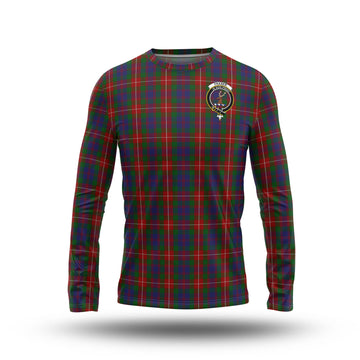 Fraser of Lovat Tartan Long Sleeve T-Shirt with Family Crest