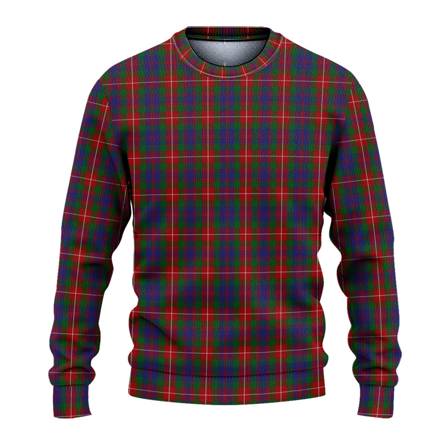 Fraser of Lovat Tartan Knitted Sweater - Tartanvibesclothing