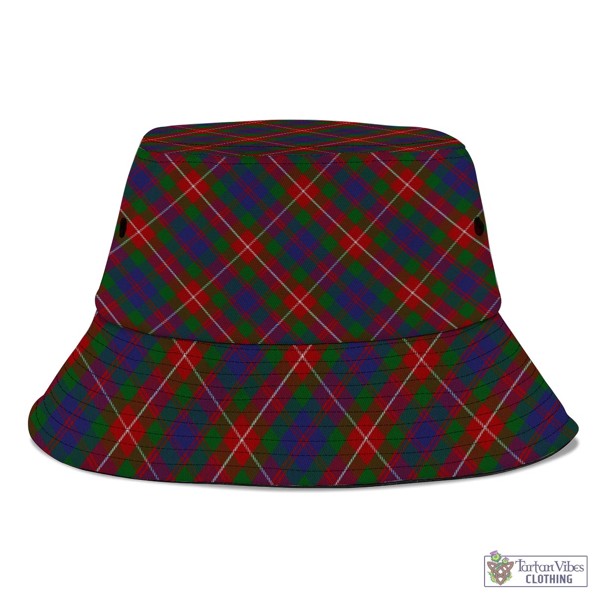 Tartan Vibes Clothing Fraser of Lovat Tartan Bucket Hat