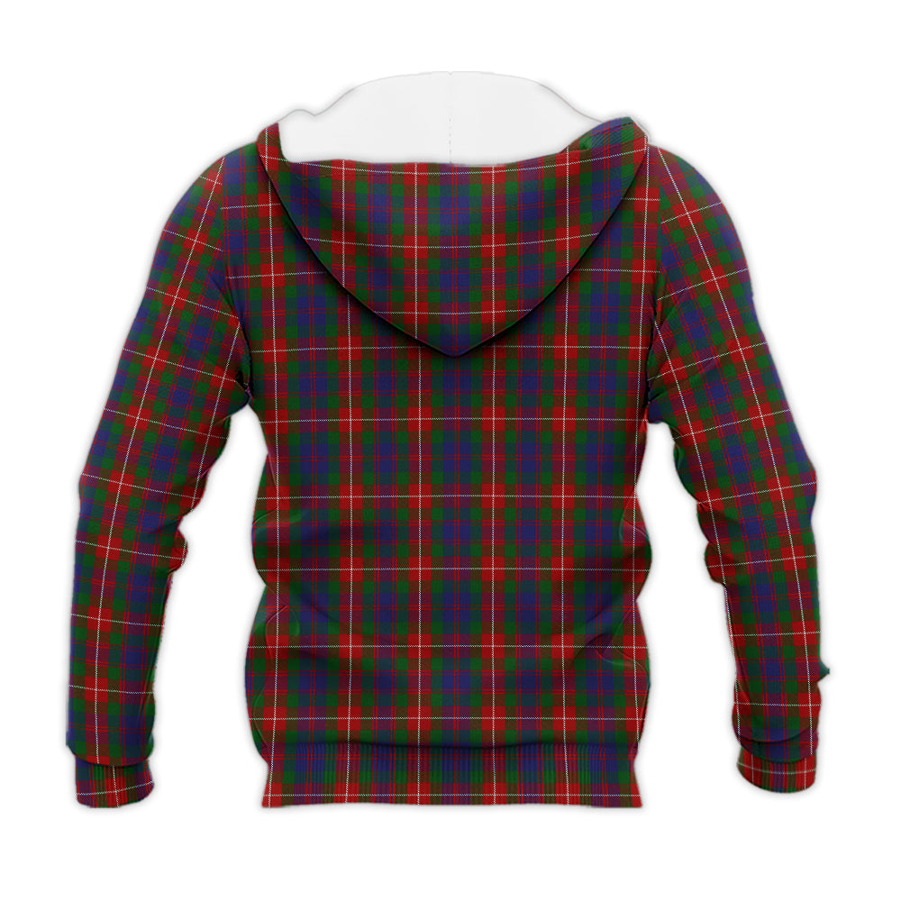 fraser-of-lovat-tartan-knitted-hoodie-with-family-crest