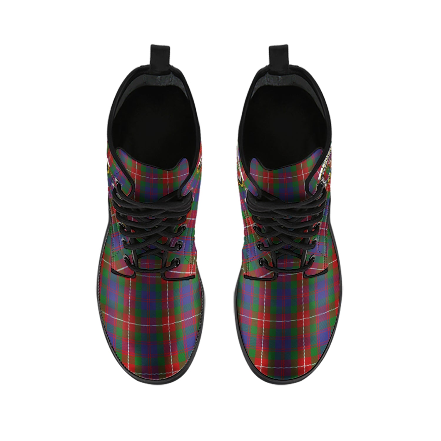 fraser-of-lovat-tartan-leather-boots-with-family-crest