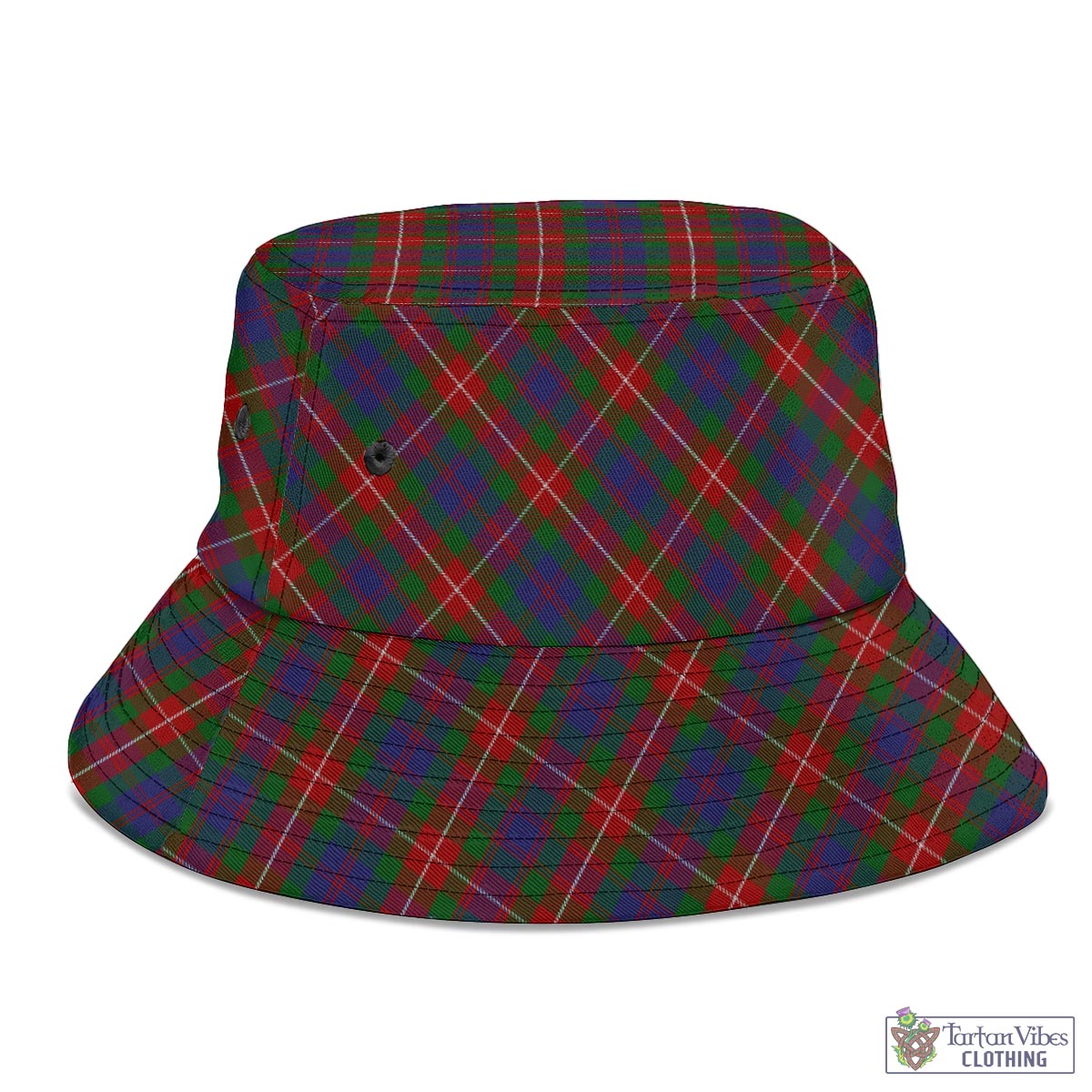 Tartan Vibes Clothing Fraser of Lovat Tartan Bucket Hat