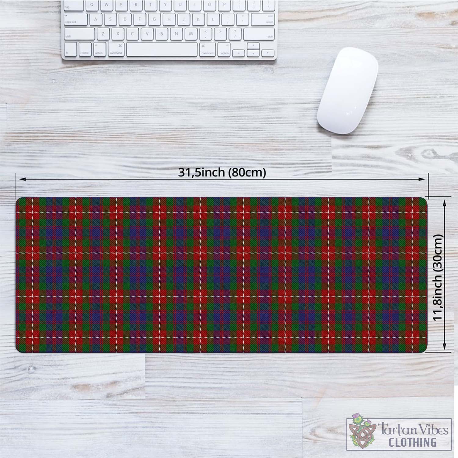 Tartan Vibes Clothing Fraser of Lovat Tartan Mouse Pad