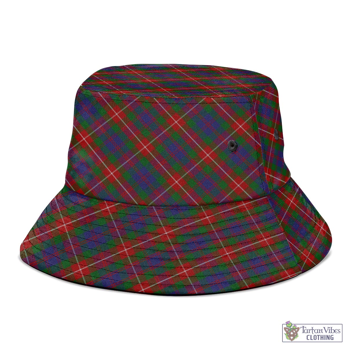 Tartan Vibes Clothing Fraser of Lovat Tartan Bucket Hat