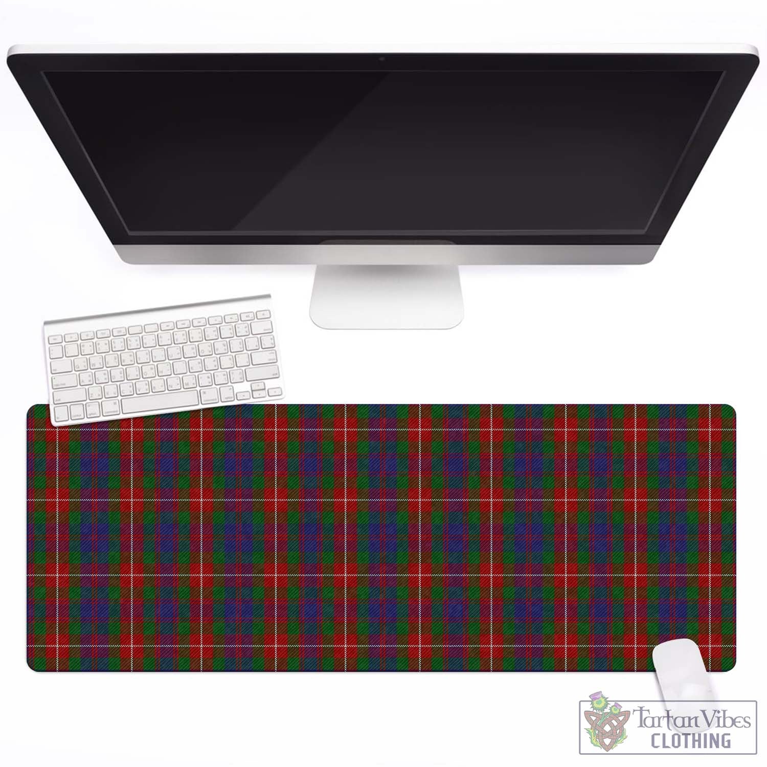 Tartan Vibes Clothing Fraser of Lovat Tartan Mouse Pad