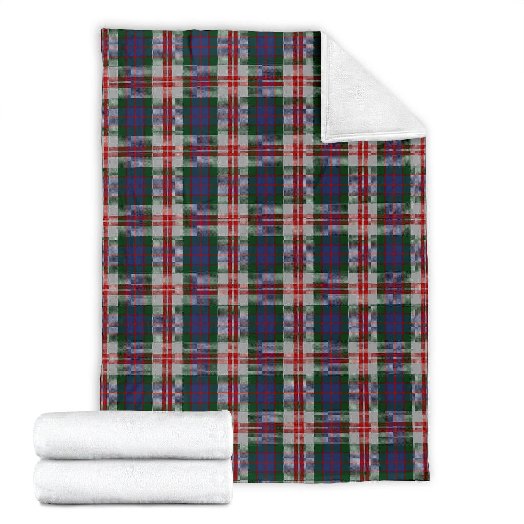 Fraser Red Dress Tartan Blanket X-Large 59 x 79 inches 150 x 200 cm - Tartan Vibes Clothing