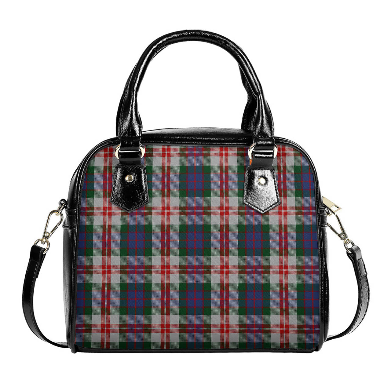 Fraser Red Dress Tartan Shoulder Handbags One Size 6*25*22 cm - Tartanvibesclothing