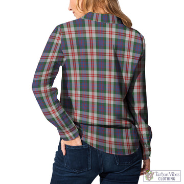 Fraser Red Dress Tartan Women's Casual Shirt