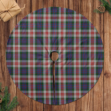 Fraser Red Dress Tartan Christmas Tree Skirt