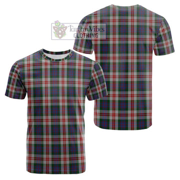 Fraser Red Dress Tartan Cotton T-Shirt