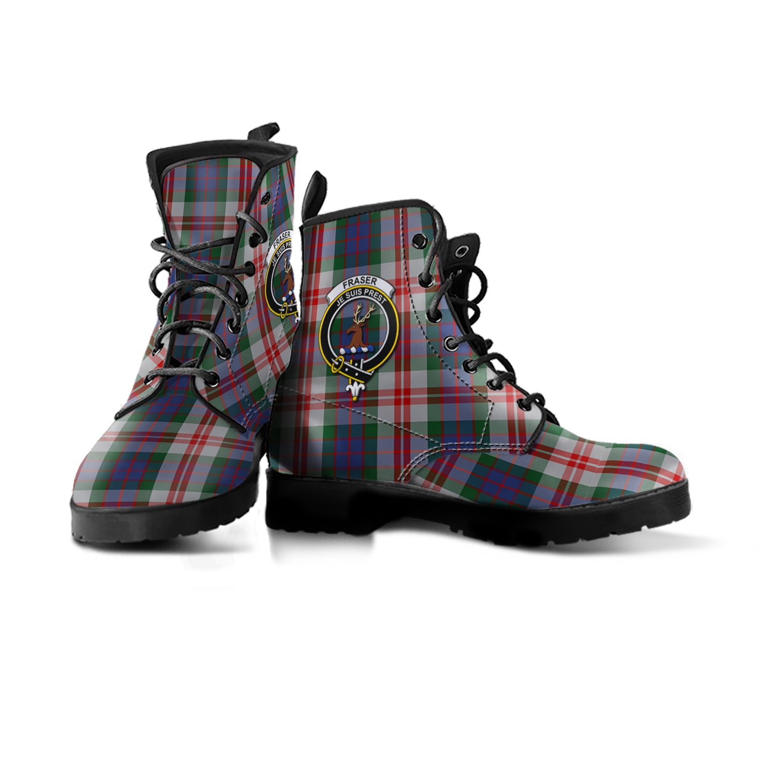 fraser-red-dress-tartan-leather-boots-with-family-crest