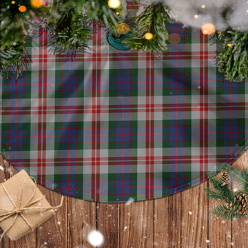 Fraser Red Dress Tartan Christmas Tree Skirt