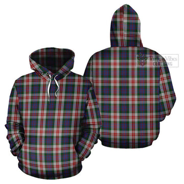 Fraser Red Dress Tartan Cotton Hoodie