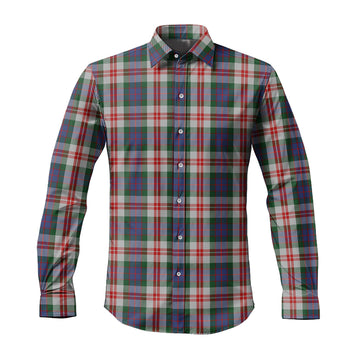 Fraser Red Dress Tartan Long Sleeve Button Up Shirt