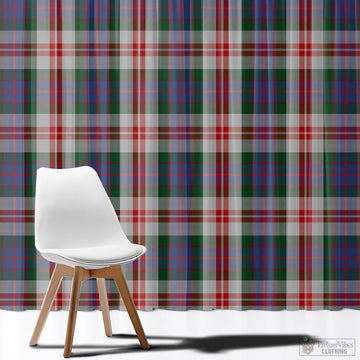 Fraser Red Dress Tartan Window Curtain