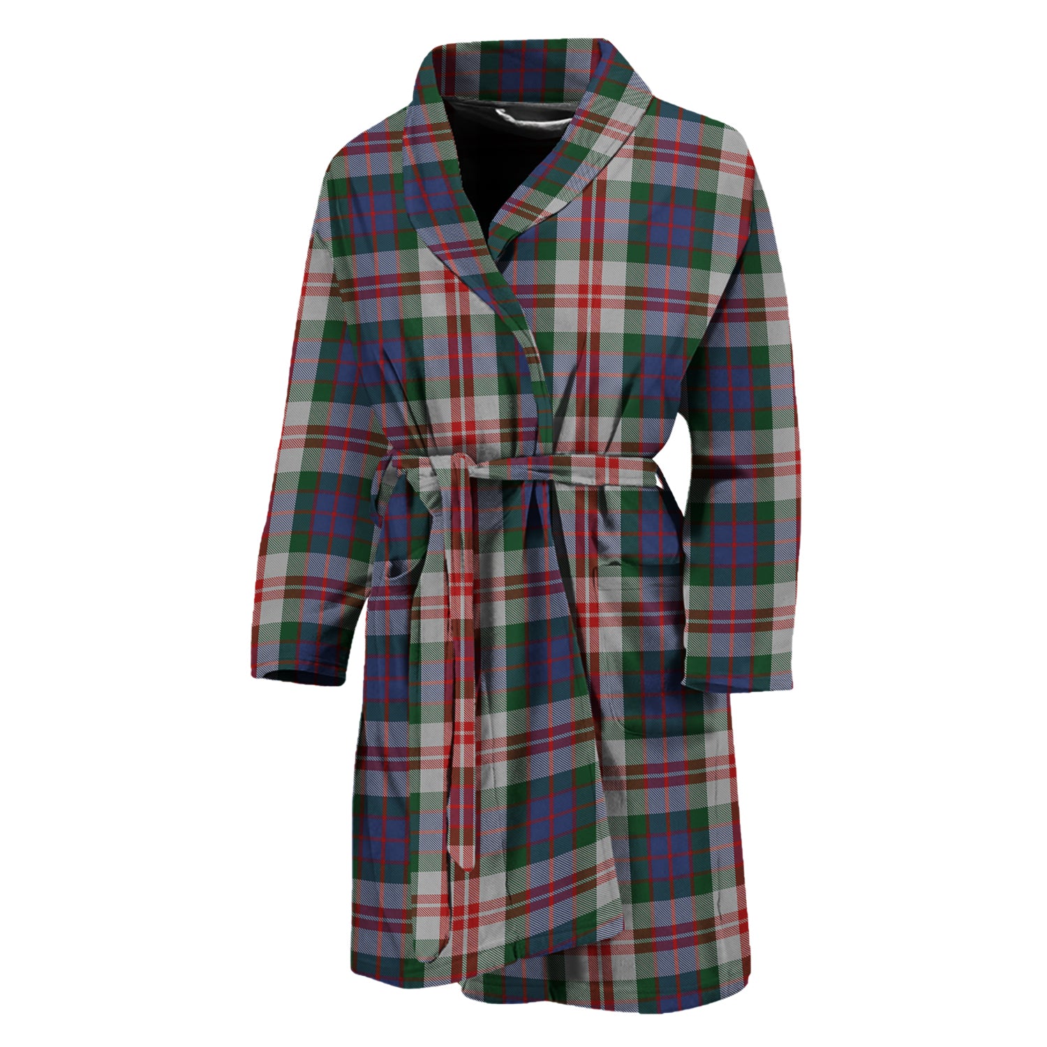 Fraser Red Dress Tartan Bathrobe - Tartan Vibes Clothing