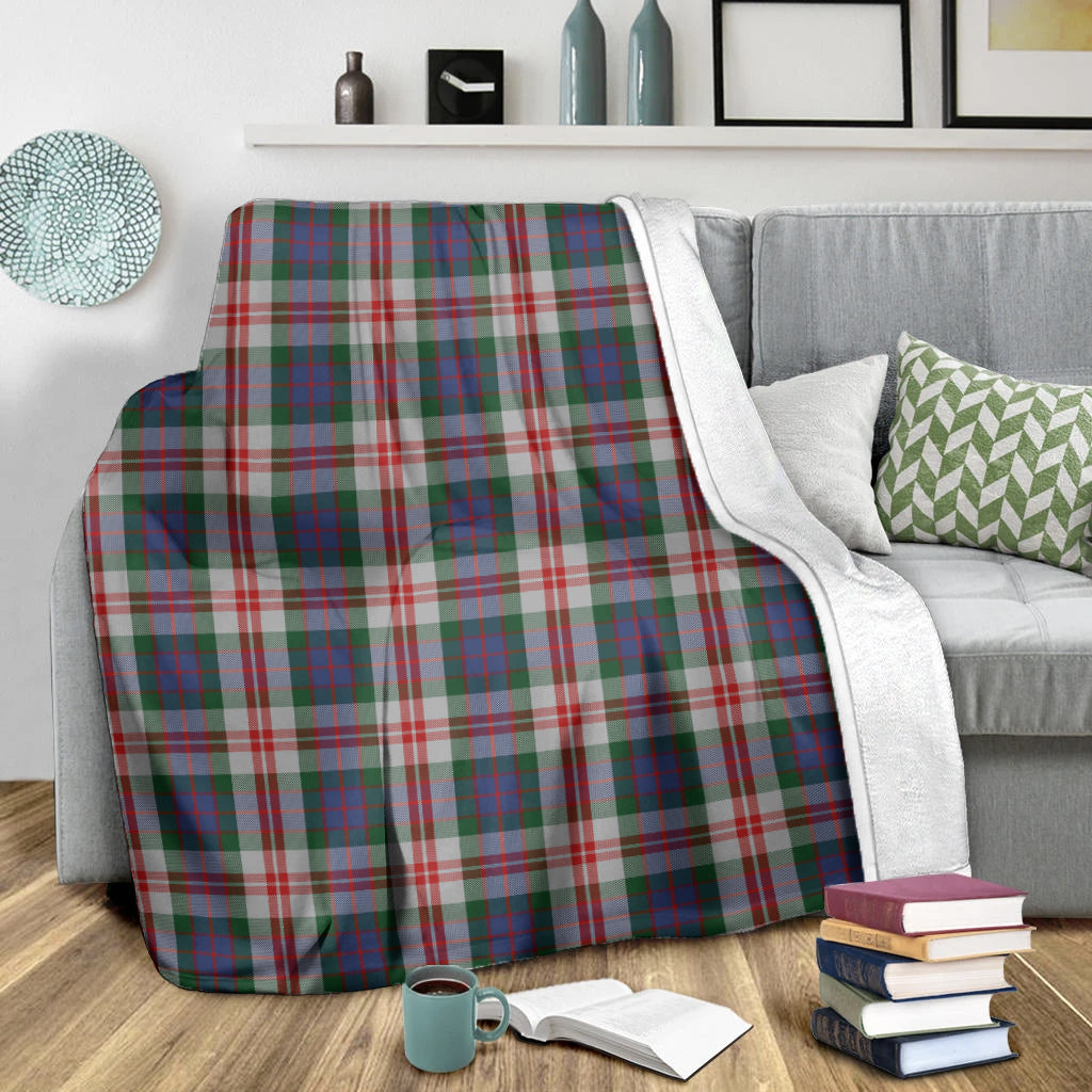 Fraser Red Dress Tartan Blanket - Tartan Vibes Clothing