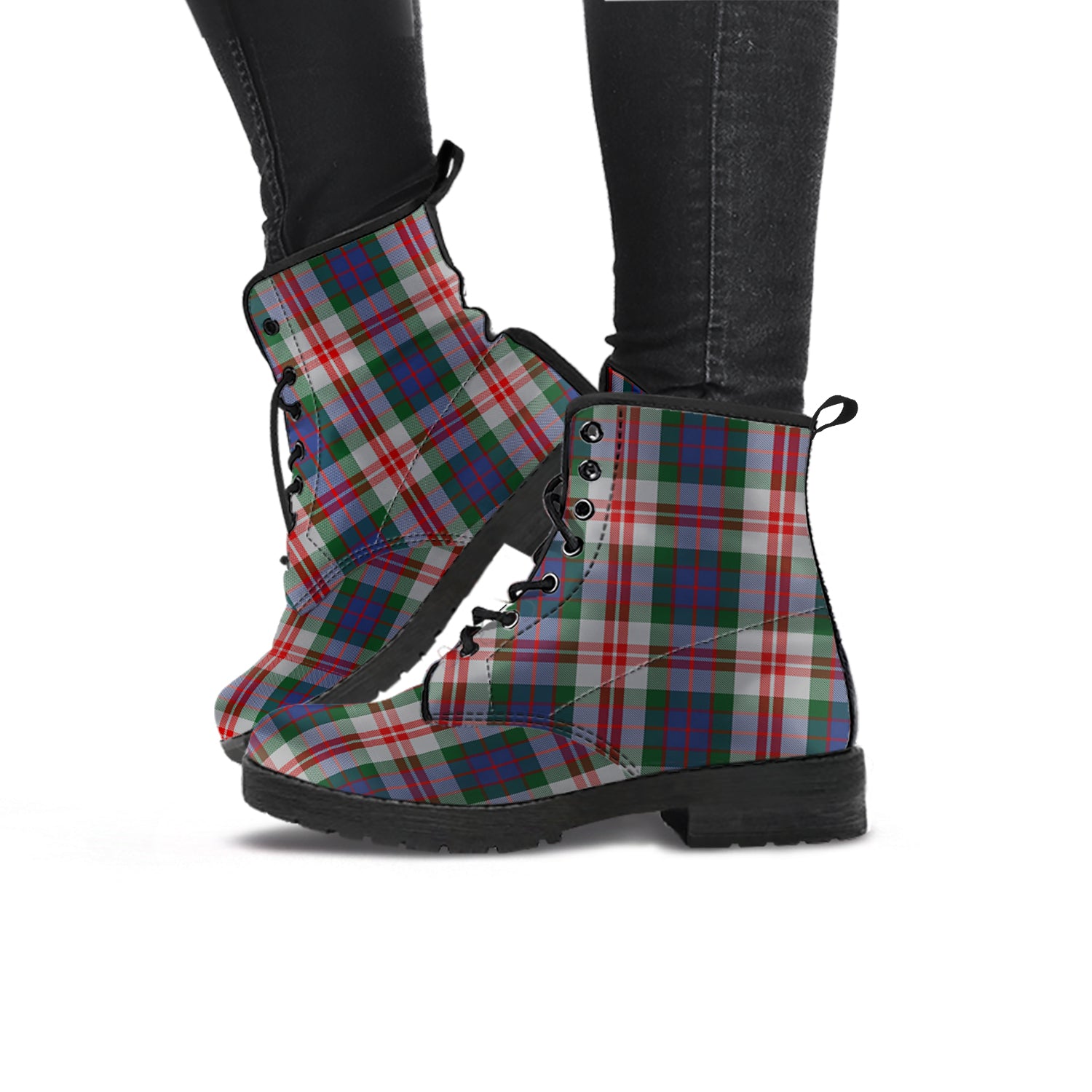 fraser-red-dress-tartan-leather-boots