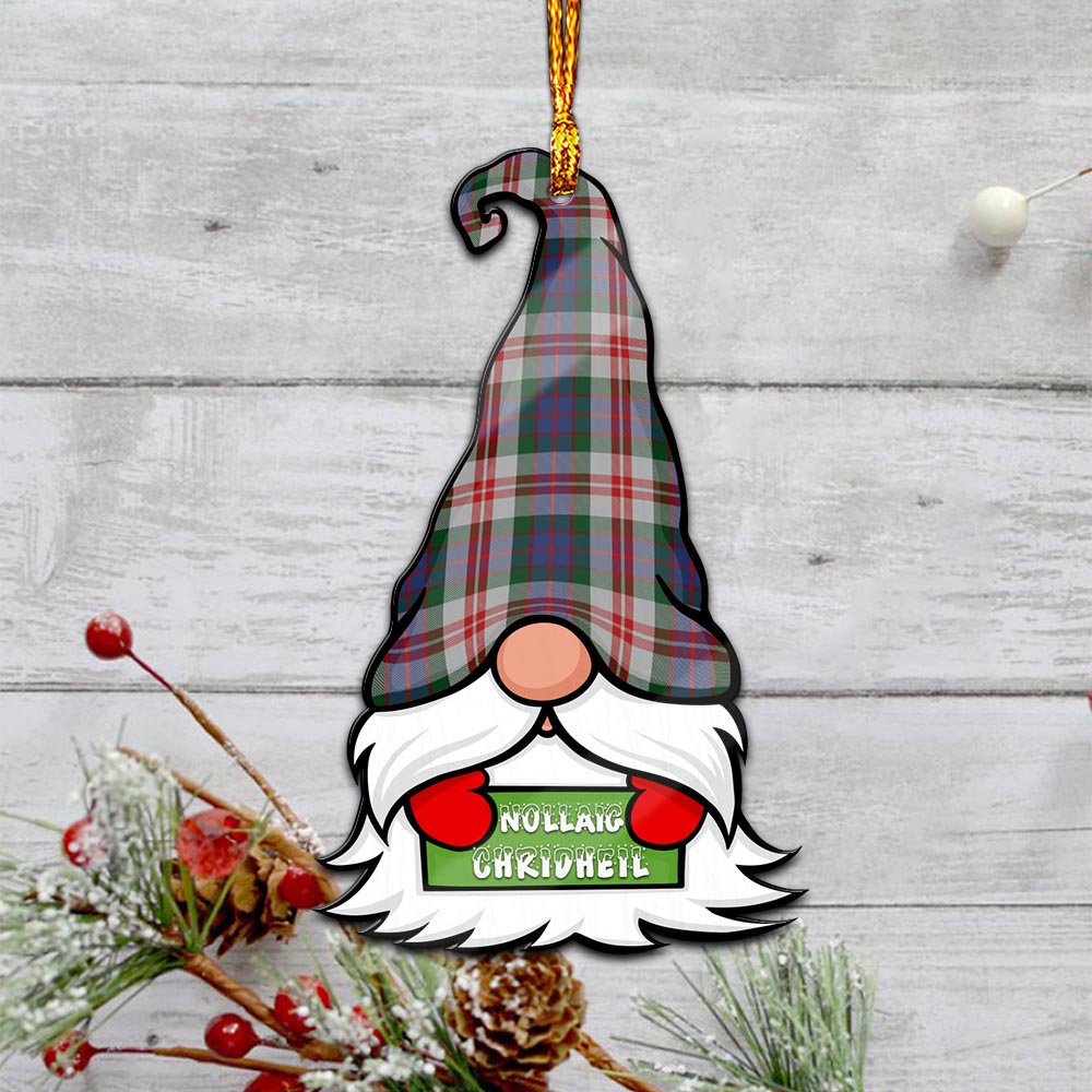 Fraser Red Dress Gnome Christmas Ornament with His Tartan Christmas Hat - Tartan Vibes Clothing