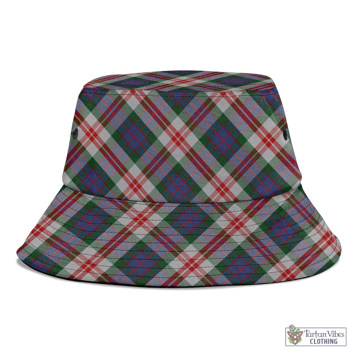 Tartan Vibes Clothing Fraser Red Dress Tartan Bucket Hat