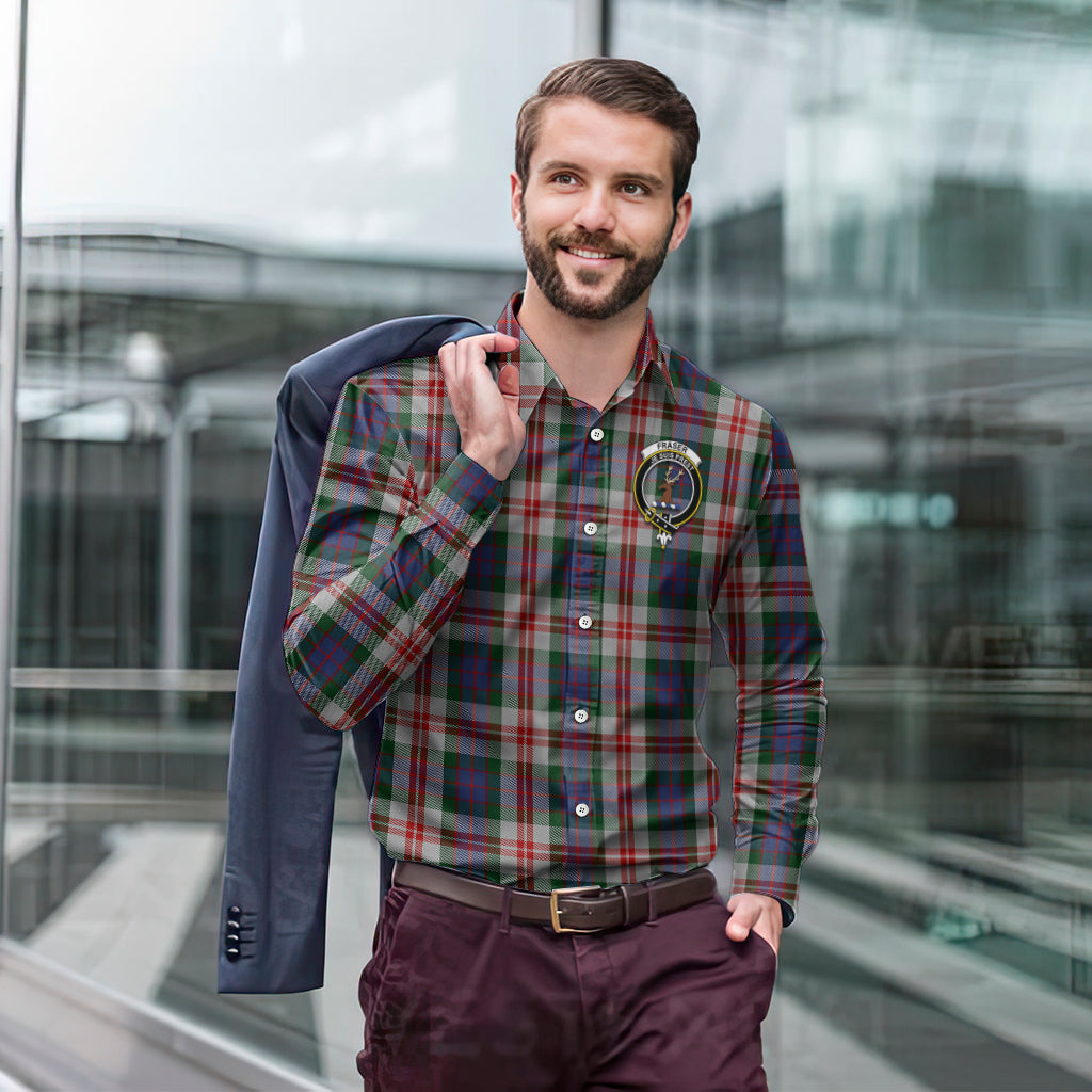 fraser-red-dress-tartan-long-sleeve-button-up-shirt-with-family-crest