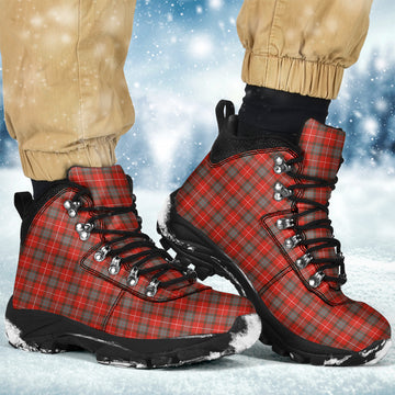 Fraser Weathered Tartan Alpine Boots