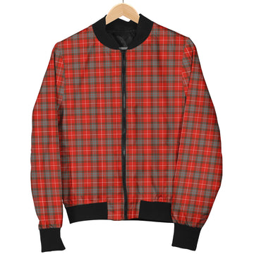 Fraser Weathered Tartan Bomber Jacket