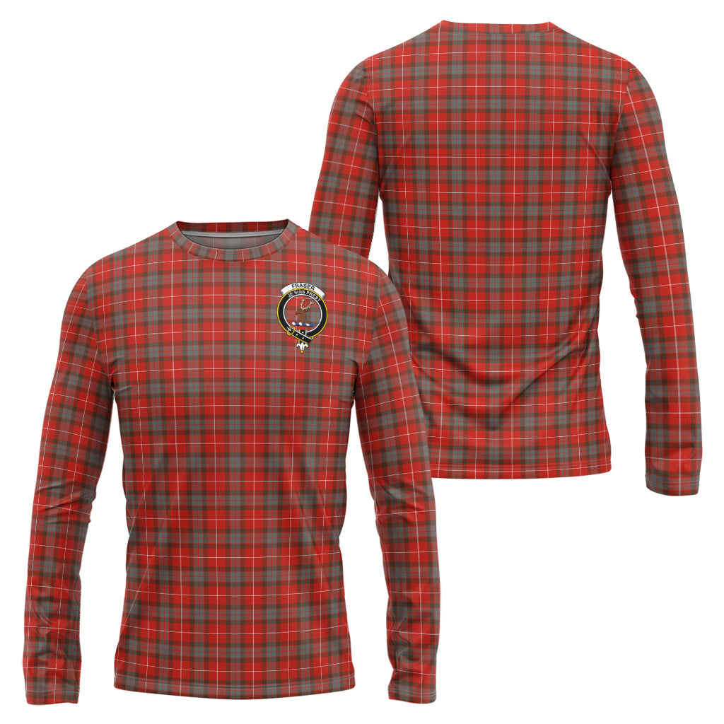 fraser-weathered-tartan-long-sleeve-t-shirt-with-family-crest