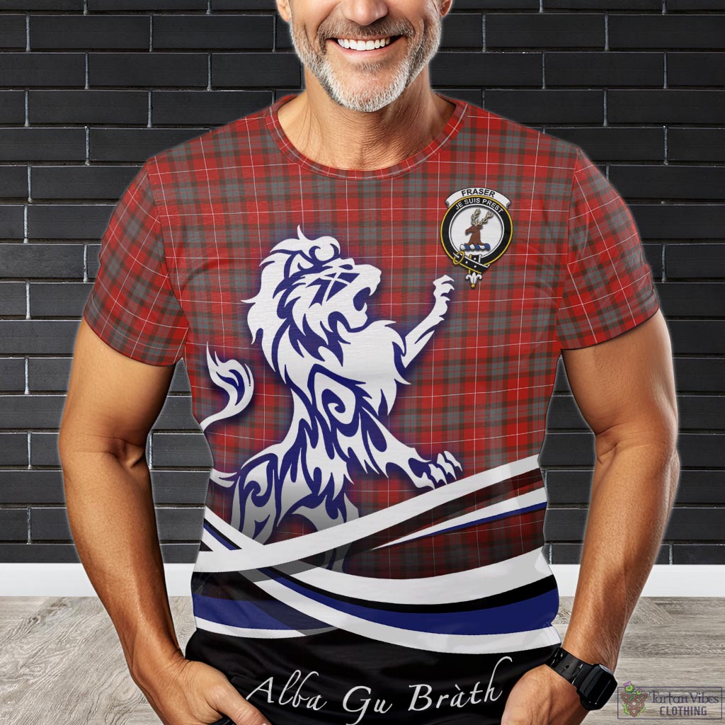 fraser-weathered-tartan-t-shirt-with-alba-gu-brath-regal-lion-emblem