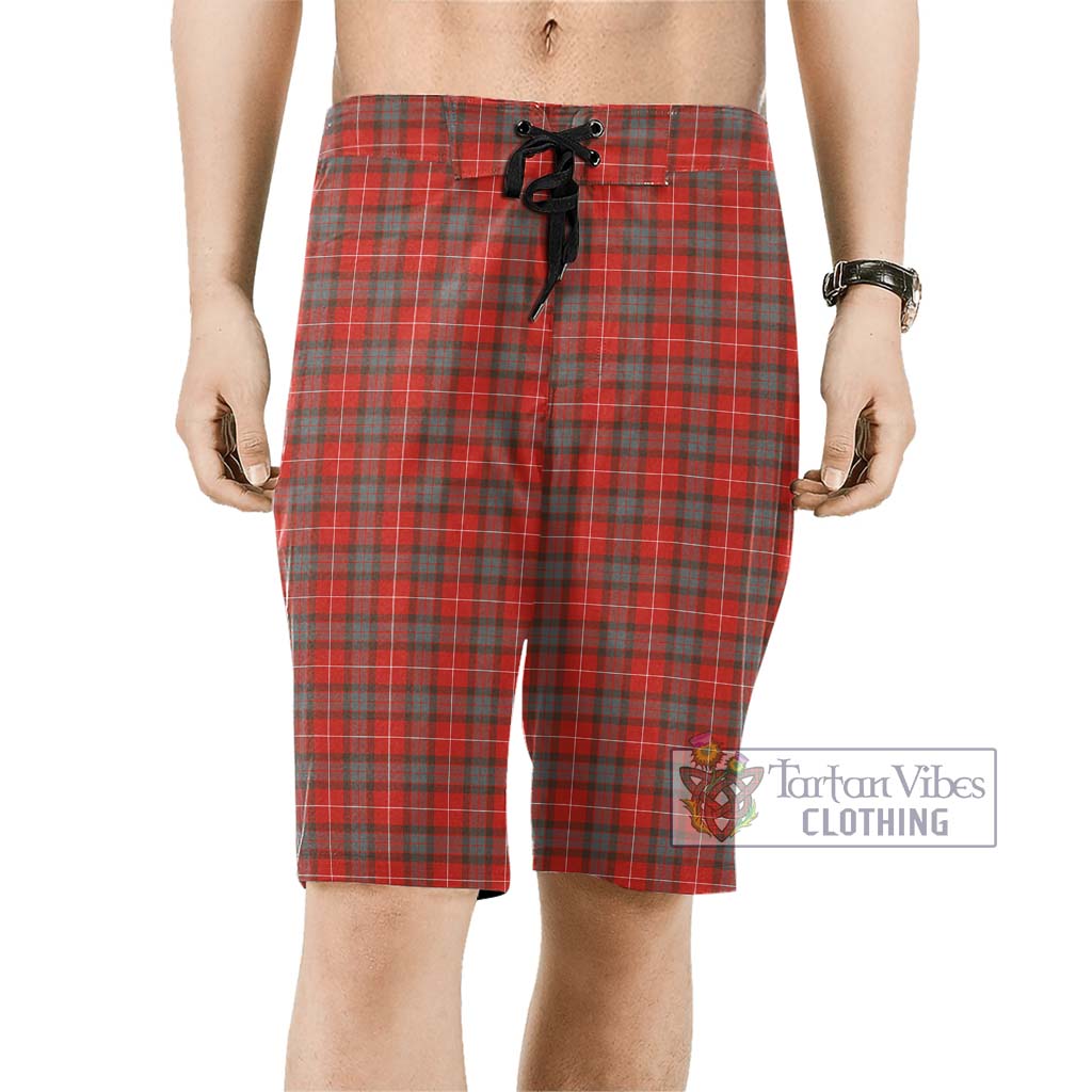 Fraser Weathered Tartan Men's Board Shorts Men - Tartan Vibes Clothing